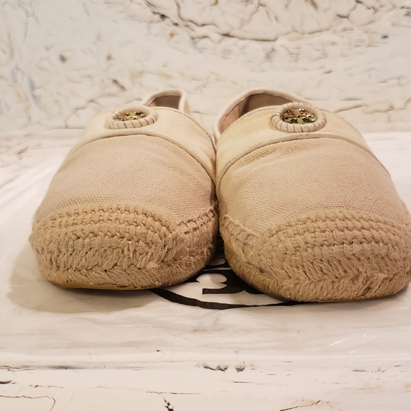 Tory Burch Logo Espadrilles 214 - Picture 4 of 15